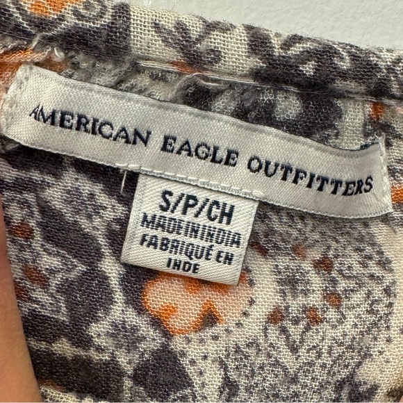 American Eagle Outfitters‎ Cold Shoulder Embellished Blouse - Picture 5 of 7